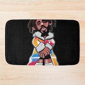 J Cole art Bath Mat