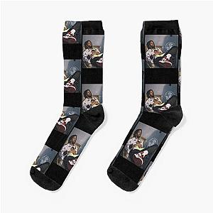 J Cole Retro Socks