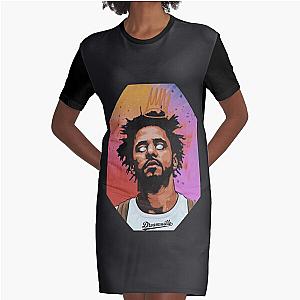 J Cole Classic Graphic T-Shirt Dress