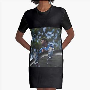 J Cole – King Cole Cole World Sticker Graphic T-Shirt Dress