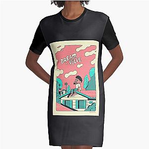 J Cole Dreamville Classic Graphic T-Shirt Dress