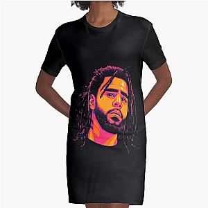 J Cole Art T-ShirtJ Cole  Graphic T-Shirt Dress