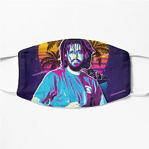 J Cole Retro Art Flat Mask