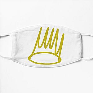 j cole born sinner crown Flat Mask