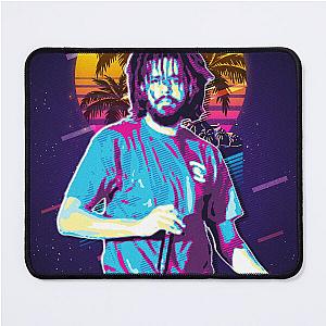 J Cole Retro Art Mouse Pad