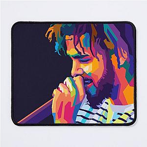 J Cole Wpap Art Mouse Pad