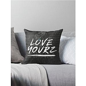 Love Yourz by J. Cole Lyric Poster Throw Pillow