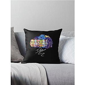 J Cole Rapper Vintage Rap Music Throw Pillow