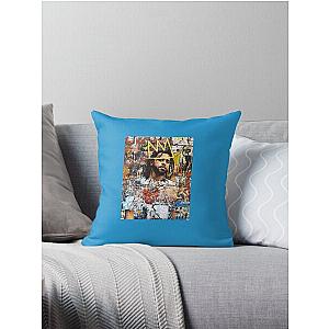 J Cole Portrait Throw Pillow