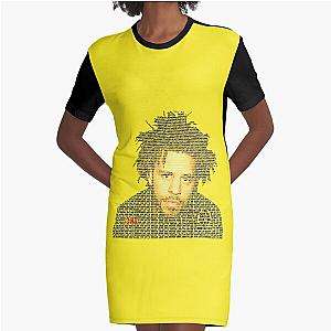 J. COLE: Introspective Rapper and Storyteller   Graphic T-Shirt Dress