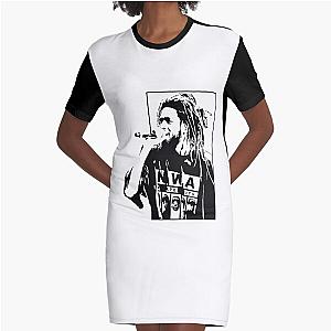 J Cole Songs Graphic T-Shirt Dress