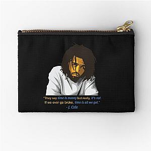 J. COLE: Introspective Rapper and Storyteller   Zipper Pouch