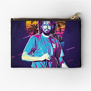 J Cole Retro Art Zipper Pouch