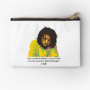 J. COLE: Introspective Rapper and Storyteller   Zipper Pouch