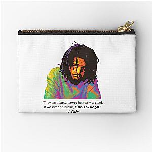 J. COLE: Introspective Rapper and Storyteller   Zipper Pouch