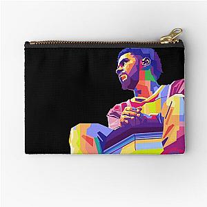 J cole Rapper Pop Rrt Zipper Pouch