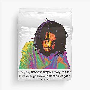 J. COLE: Introspective Rapper and Storyteller   Duvet Cover