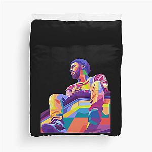 J cole Rapper Pop Rrt Duvet Cover