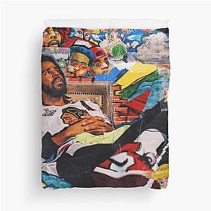 J cole collage Duvet Cover