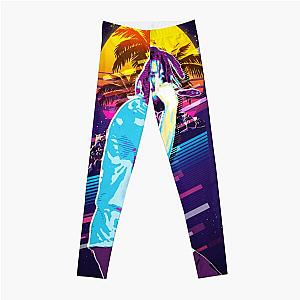 J Cole Retro Art Leggings