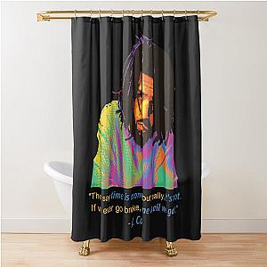 J. COLE: Introspective Rapper and Storyteller   Shower Curtain