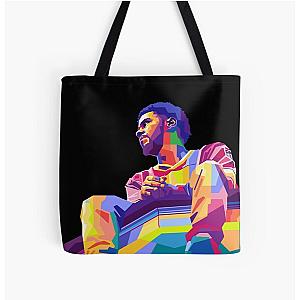 J cole Rapper Pop Rrt All Over Print Tote Bag