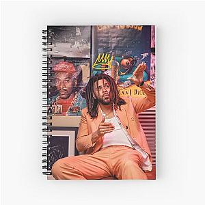 J Cole – King Cole - Cole World Spiral Notebook