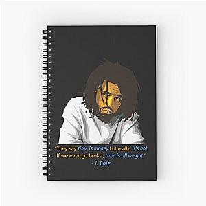 J. COLE: Introspective Rapper and Storyteller   Spiral Notebook