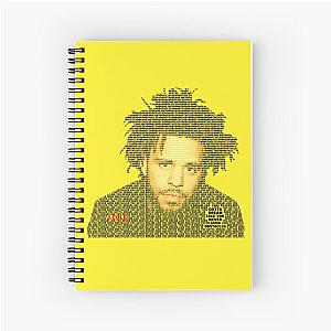 J. COLE: Introspective Rapper and Storyteller   Spiral Notebook