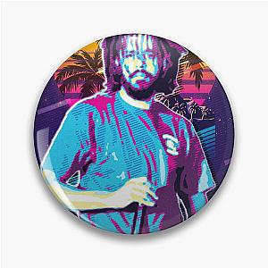 J Cole Retro Art Pin