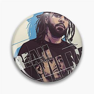 J cole art Pin