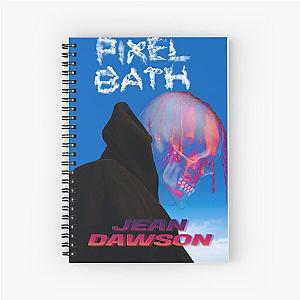 Pixel Bath Jean Dawson Poster Design Spiral Notebook