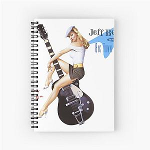 Jeff beck Crazy legs Spiral Notebook