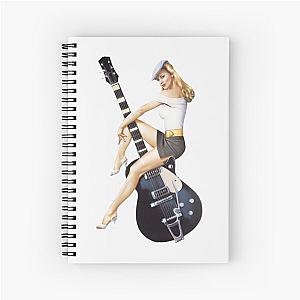 Crazy jeff Beck Legs flash- Perfect Gift Spiral Notebook