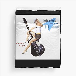 Jeff Beck Crazy Legs Duvet Cover