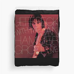 Jeff Beck With The Jan Hammer Group Live Duvet Cover