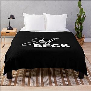 of Jeff Beck logo Throw Blanket