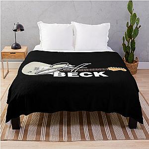 Jeff Beck logo Throw Blanket