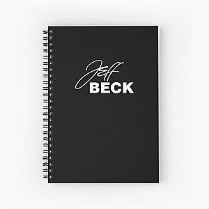 of Jeff Beck logo Spiral Notebook