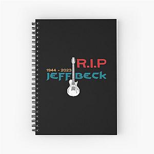 Jeff beck Rip Spiral Notebook