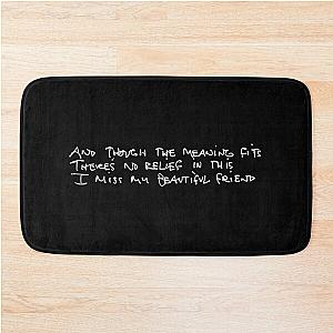 Jeff Buckley - "Morning Theft" - 20th Anniversary  Bath Mat