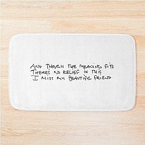 Jeff Buckley - "Morning Theft" - 20th Anniversary  Bath Mat