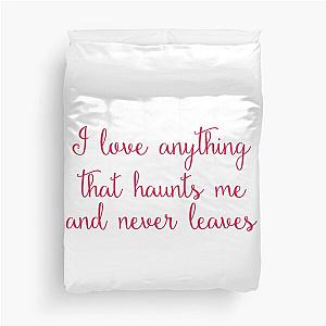 Quote - Jeff Buckley   Duvet Cover