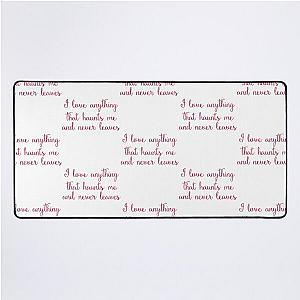 Quote - Jeff Buckley   Desk Mat