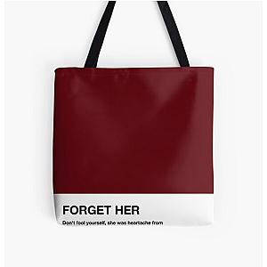 Forget Her Jeff Buckley Lyrics Pantone All Over Print Tote Bag