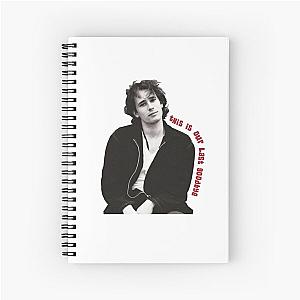 Jeff buckley last goodbye sticker Spiral Notebook