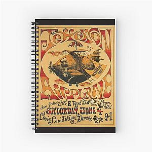 Jefferson Airplane Concert  Spiral Notebook