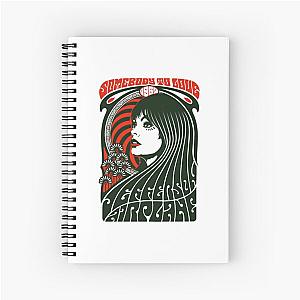 Jefferson Airplane Vintage Grateful Dead Spiral Notebook