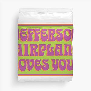 Jefferson Airplane Loves You Duvet Cover