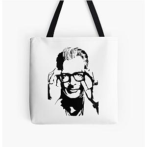 Jeff Goldblum Face All Over Print Tote Bag